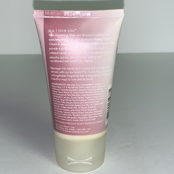 P.S. I Love You Hand Cream 💕 Bath & Body Works - Picture 2 of 7